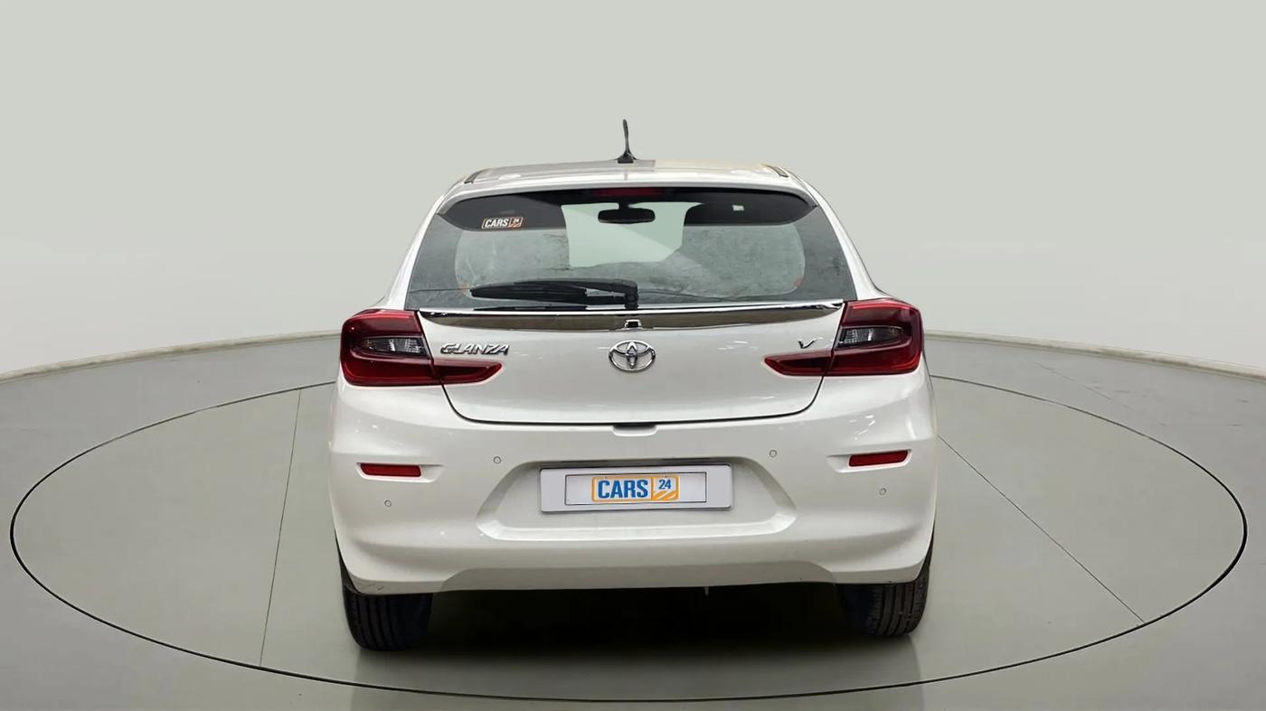 2023 Toyota Glanza V, Petrol, Manual, 3,624 km, Back/Rear