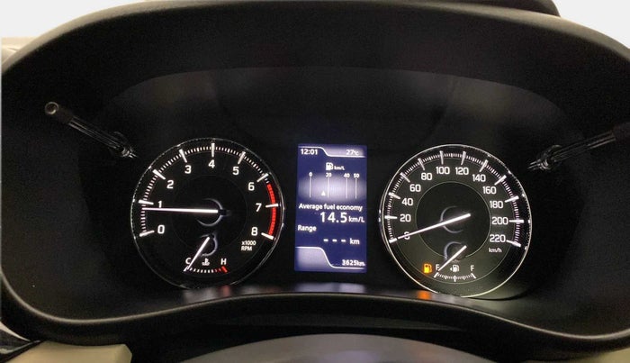 2023 Toyota Glanza V, Petrol, Manual, 3,624 km, Odometer Image