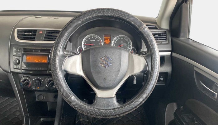 2015 Maruti Swift VXI, Petrol, Manual, 50,782 km, Steering Wheel Close Up