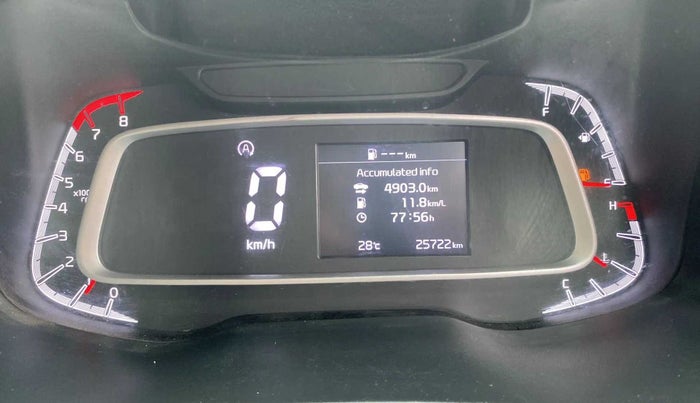 2023 KIA SONET HTK PLUS 1.2, Petrol, Manual, 25,714 km, Odometer Image