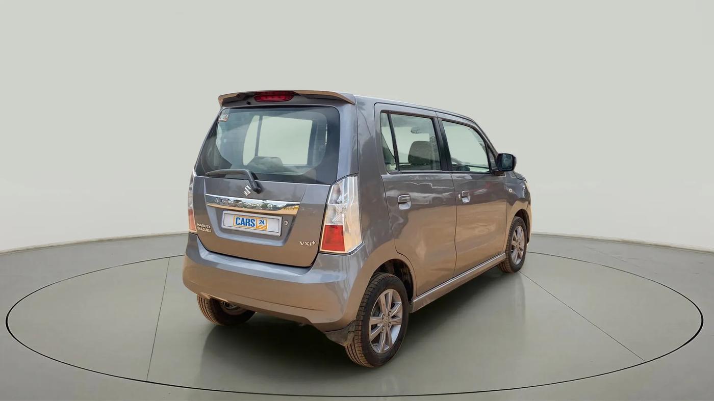 2017 Maruti Wagon R 1.0 VXI+, Petrol, Manual, 73,427 km, Right Back Diagonal