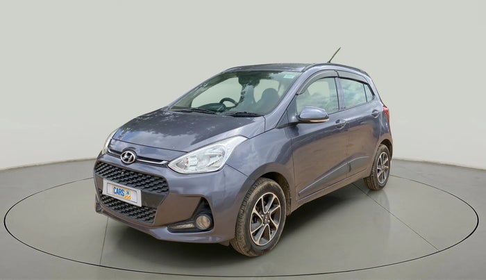2017 Hyundai Grand i10 SPORTZ (O) AT 1.2 KAPPA VTVT, Petrol, Automatic, 31,654 km, Left Front Diagonal