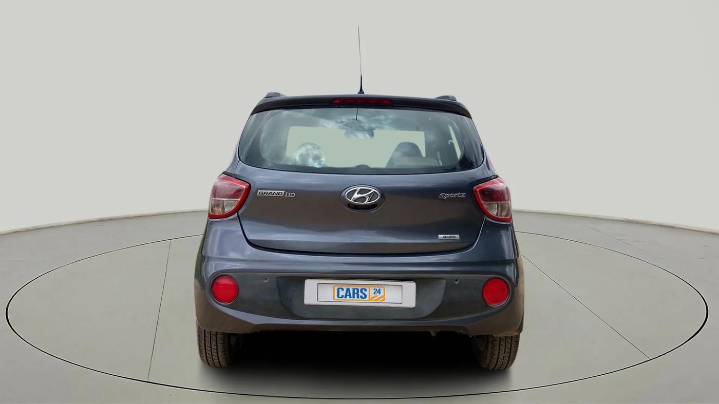 2017 Hyundai Grand i10 SPORTZ (O) AT 1.2 KAPPA VTVT, Petrol, Automatic, 31,654 km, Back/Rear