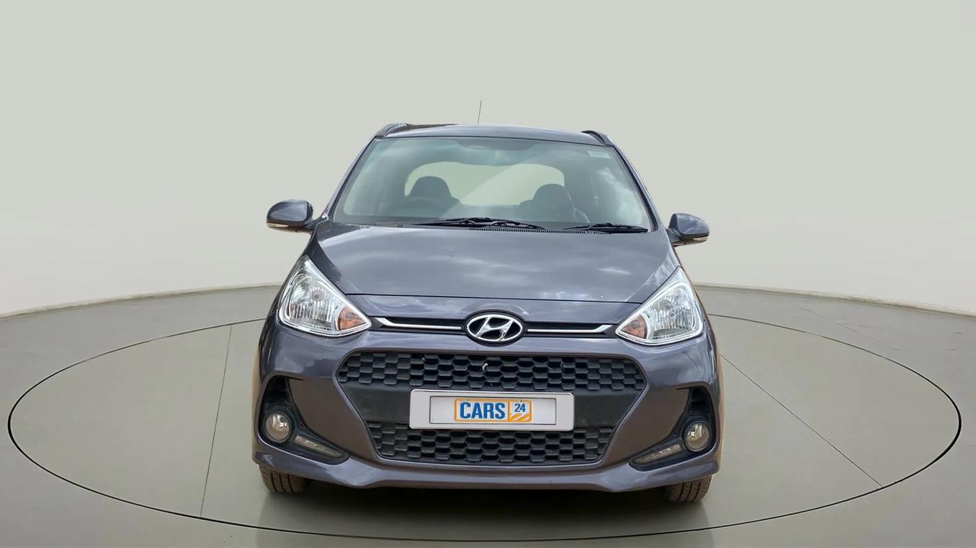 2017 Hyundai Grand i10 SPORTZ (O) AT 1.2 KAPPA VTVT, Petrol, Automatic, 31,654 km, Front