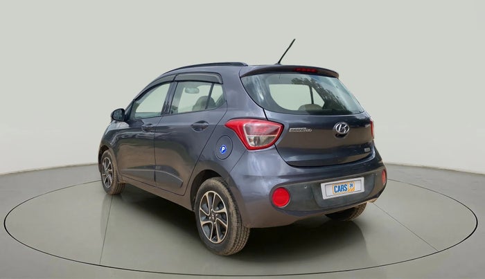2017 Hyundai Grand i10 SPORTZ (O) AT 1.2 KAPPA VTVT, Petrol, Automatic, 31,654 km, Left Back Diagonal
