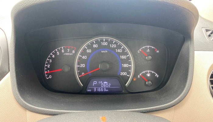 2017 Hyundai Grand i10 SPORTZ (O) AT 1.2 KAPPA VTVT, Petrol, Automatic, 31,654 km, Odometer Image