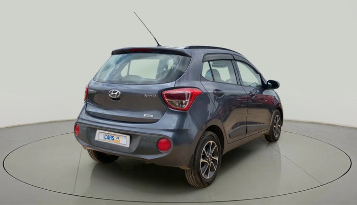 2017 Hyundai Grand i10 SPORTZ (O) AT 1.2 KAPPA VTVT, Petrol, Automatic, 31,654 km, Right Back Diagonal