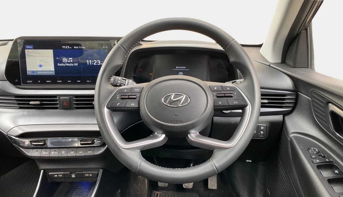 2023 Hyundai NEW I20 ASTA (O) 1.2 MT, Petrol, Manual, 2,047 km, Steering Wheel Close Up