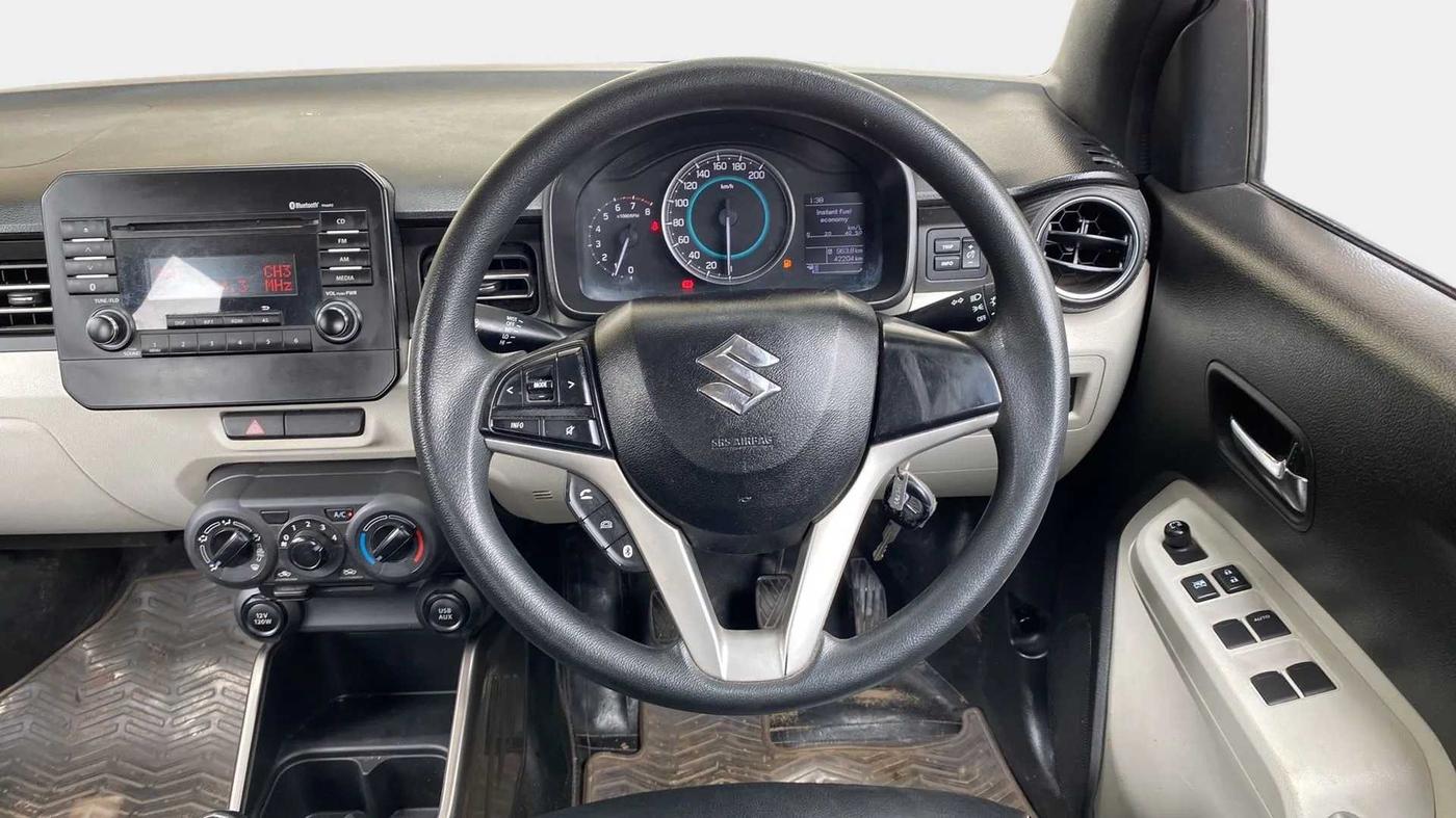 2018 Maruti IGNIS DELTA 1.2, Petrol, Manual, 42,192 km, Steering Wheel Close Up