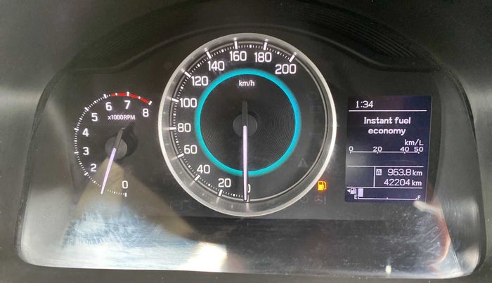 2018 Maruti IGNIS DELTA 1.2, Petrol, Manual, 42,192 km, Odometer Image
