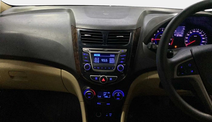 2015 Hyundai Verna FLUIDIC 4S 1.6 VTVT S, Petrol, Manual, 32,836 km, Air Conditioner