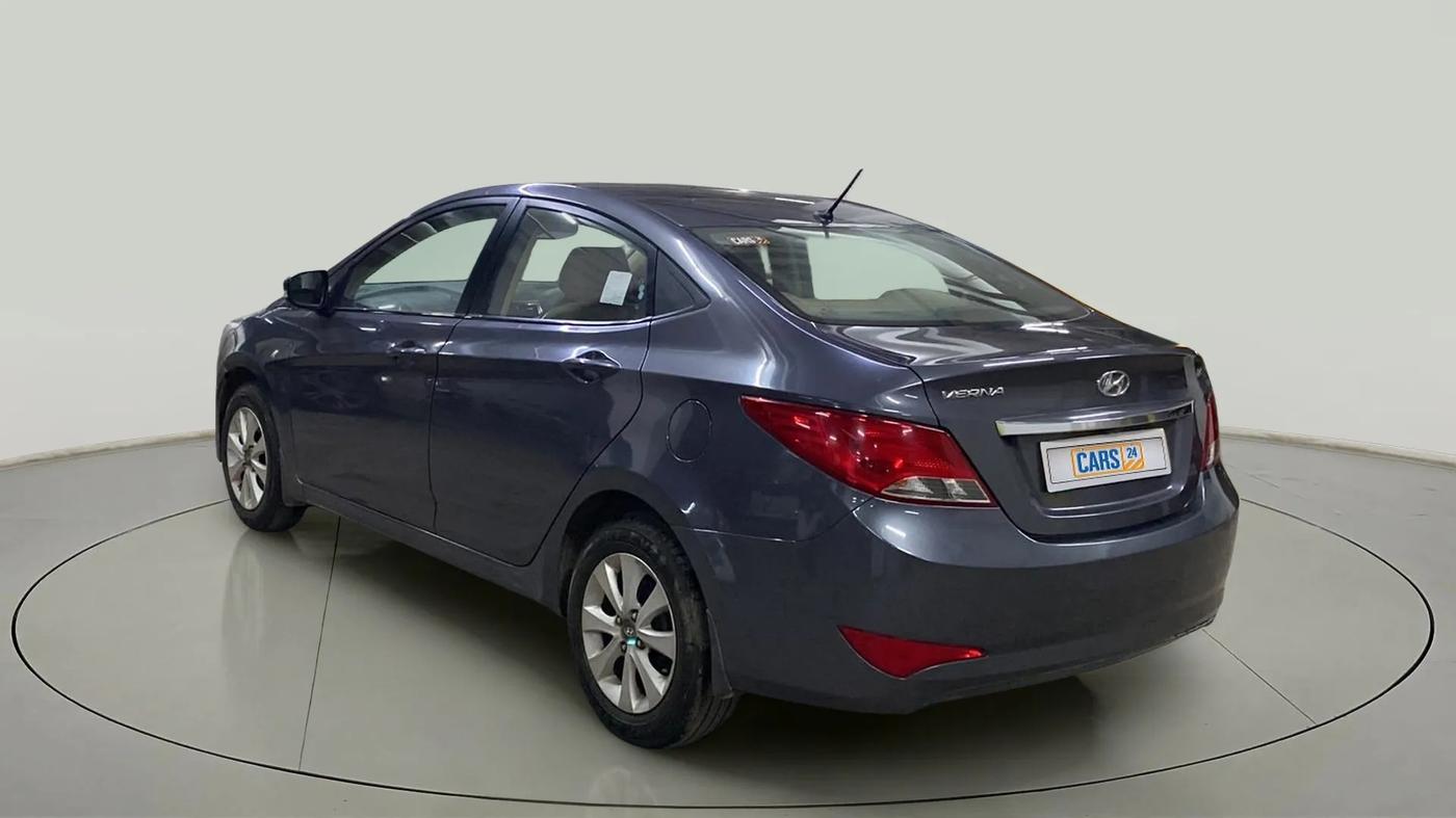 2015 Hyundai Verna FLUIDIC 4S 1.6 VTVT S, Petrol, Manual, 32,836 km, Left Back Diagonal