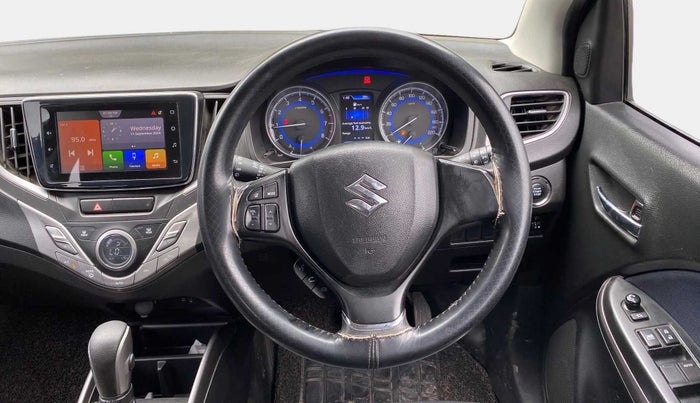 2020 Maruti Baleno ZETA CVT PETROL 1.2, Petrol, Automatic, 31,089 km, Steering Wheel Close Up