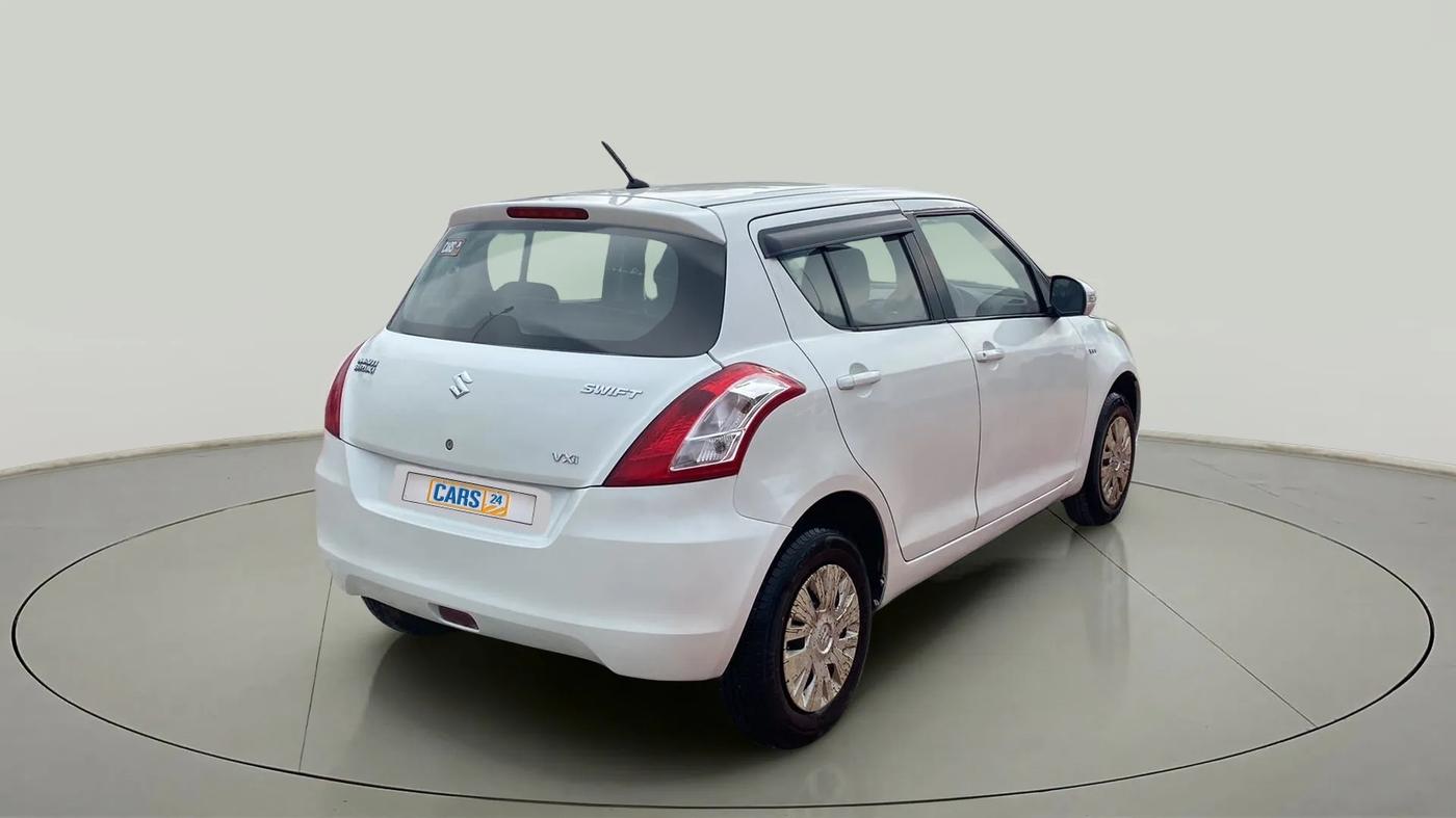 2014 Maruti Swift VXI, Petrol, Manual, 1,22,552 km, Right Back Diagonal