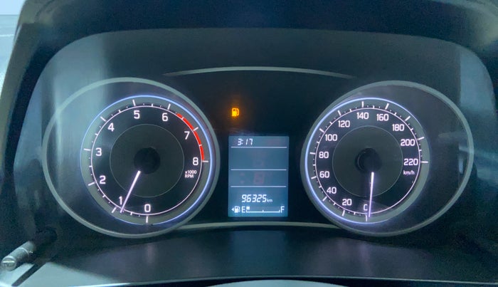 2019 Maruti Dzire VXI, Petrol, Manual, 96,316 km, Odometer Image