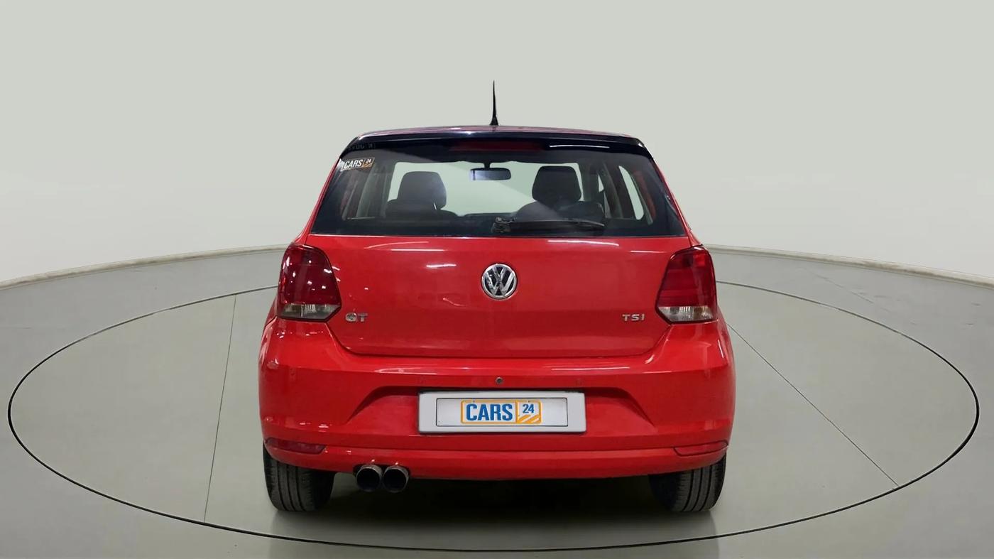 2015 Volkswagen Polo GT TSI AT, Petrol, Automatic, 70,825 km, Back/Rear