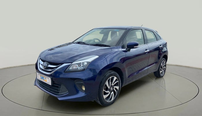 2019 Toyota Glanza V, Petrol, Manual, 93,140 km, Left Front Diagonal