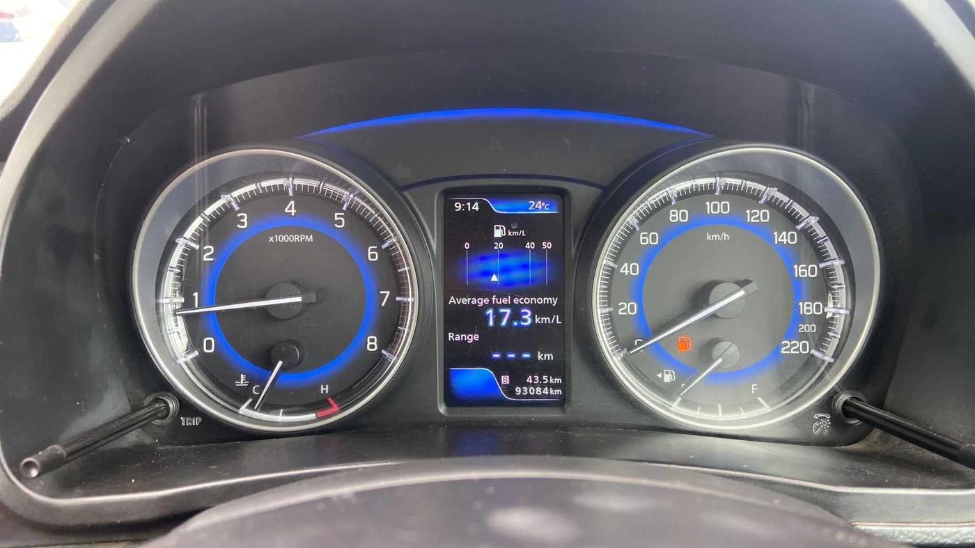 2019 Toyota Glanza V, Petrol, Manual, 93,140 km, Odometer Image