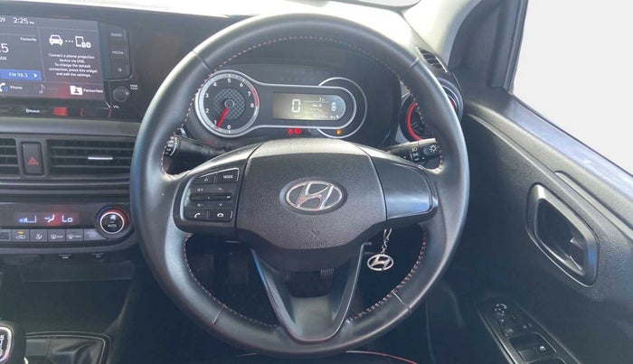 2019 Hyundai GRAND I10 NIOS SPORTZ 1.2 KAPPA VTVT DUAL TONE, Petrol, Manual, 36,727 km, Steering Wheel Close Up