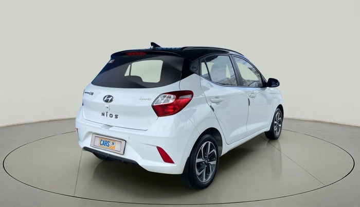 2019 Hyundai GRAND I10 NIOS SPORTZ 1.2 KAPPA VTVT DUAL TONE, Petrol, Manual, 36,727 km, Right Back Diagonal