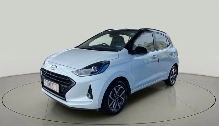 2019 Hyundai GRAND I10 NIOS SPORTZ 1.2 KAPPA VTVT DUAL TONE, Petrol, Manual, 36,727 km, Left Front Diagonal