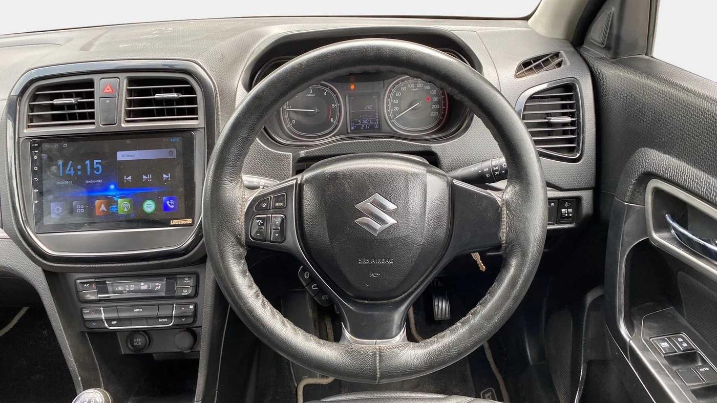 2018 Maruti Vitara Brezza ZDI, Diesel, Manual, 57,887 km, Steering Wheel Close Up