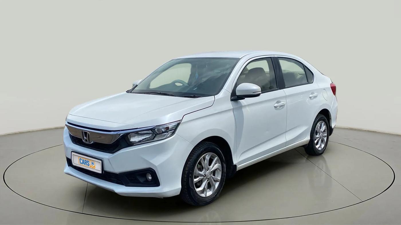 2018 Honda Amaze 1.2L I-VTEC V CVT, Petrol, Automatic, 70,694 km, Left Front Diagonal