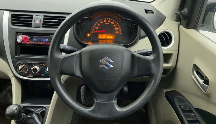 2015 Maruti Celerio VXI (O), Petrol, Manual, 50,093 km, Steering Wheel Close Up