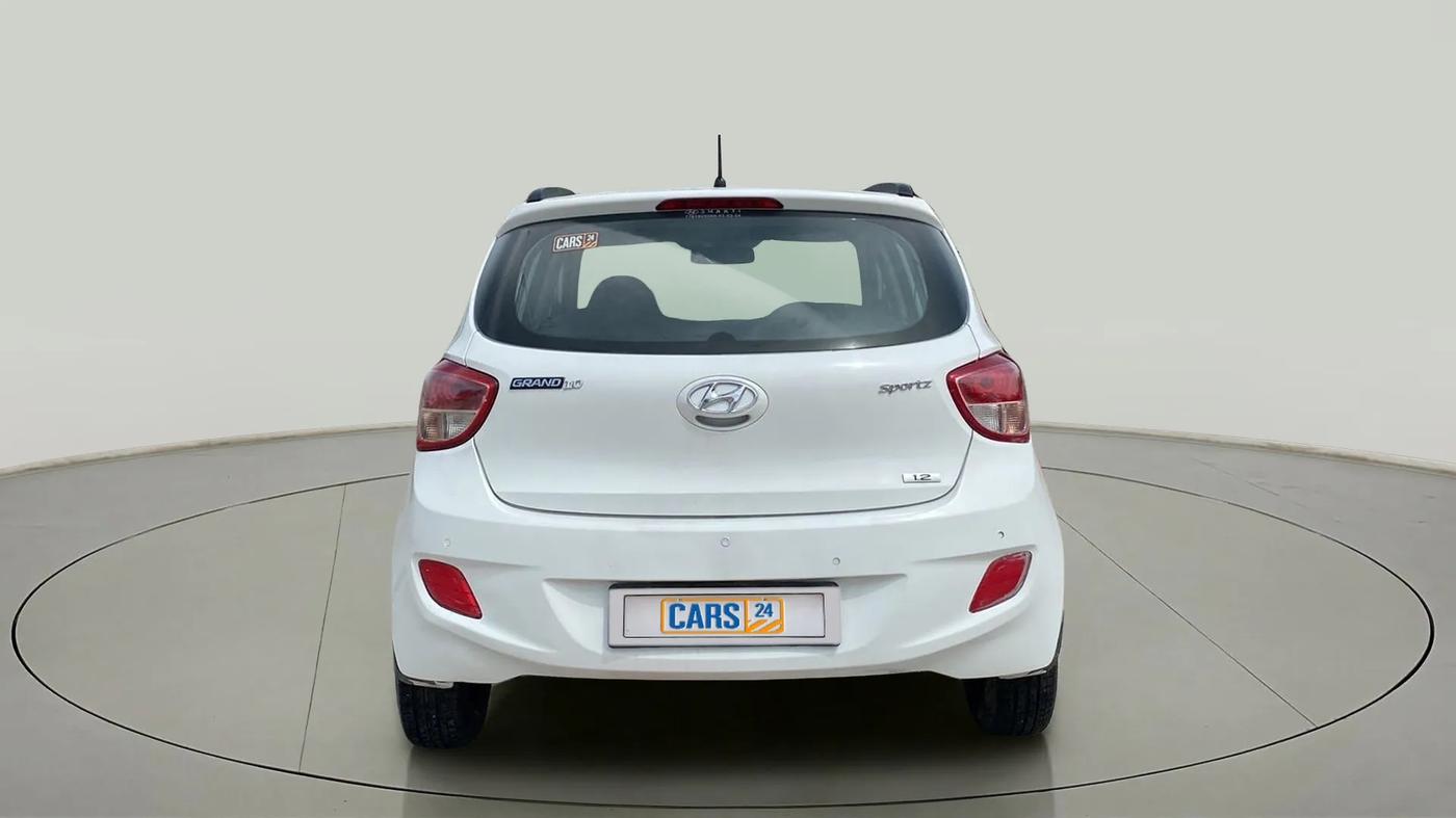 2014 Hyundai Grand i10 SPORTZ 1.2 KAPPA VTVT, Petrol, Manual, 81,723 km, Back/Rear