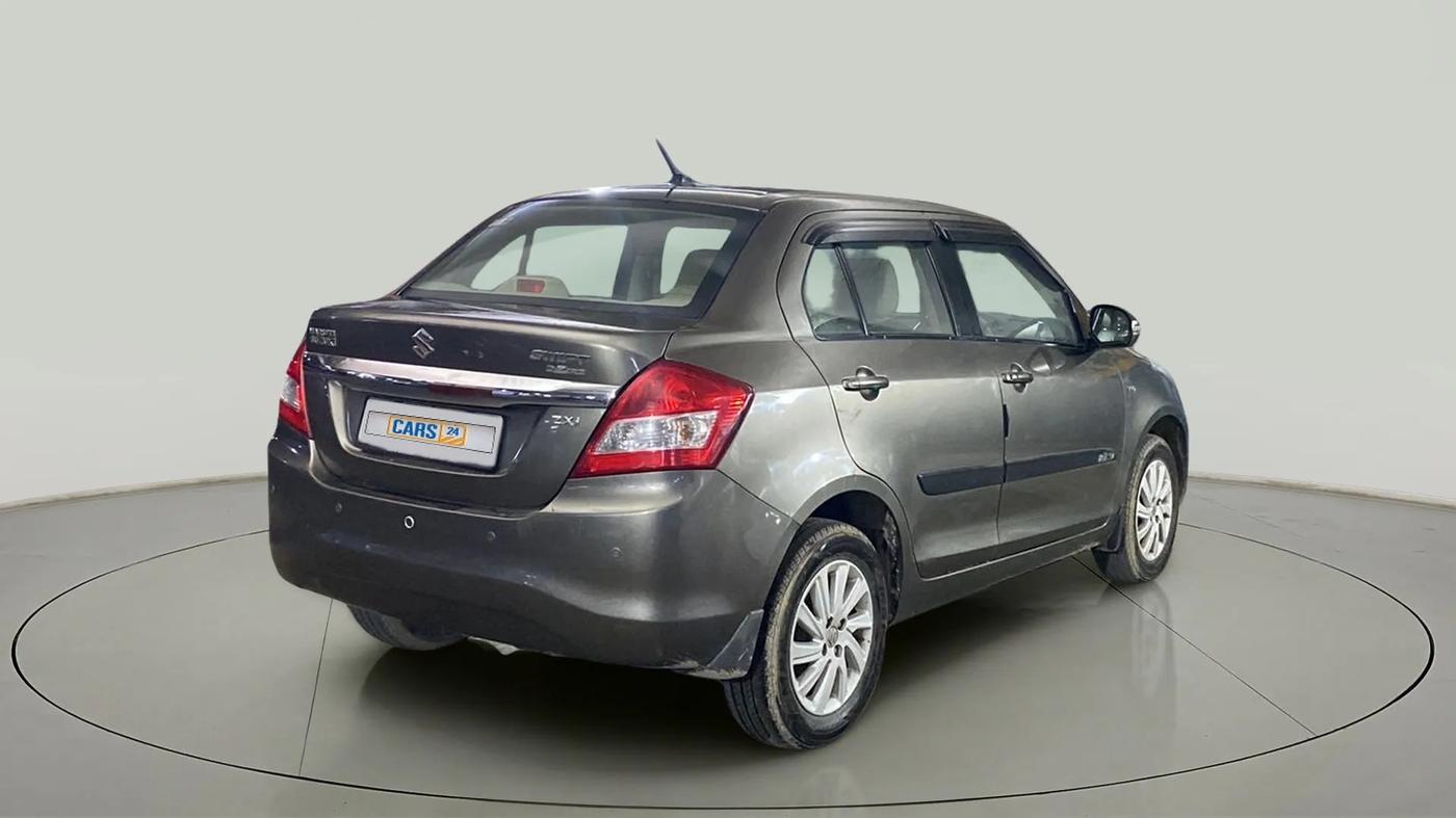2015 Maruti Swift Dzire ZXI, Petrol, Manual, 43,530 km, Right Back Diagonal