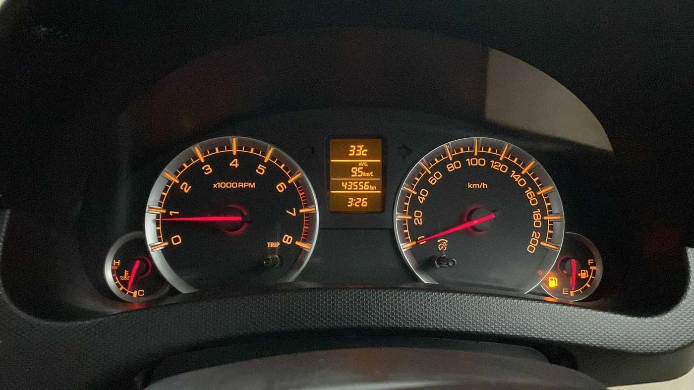 2015 Maruti Swift Dzire ZXI, Petrol, Manual, 43,530 km, Odometer Image