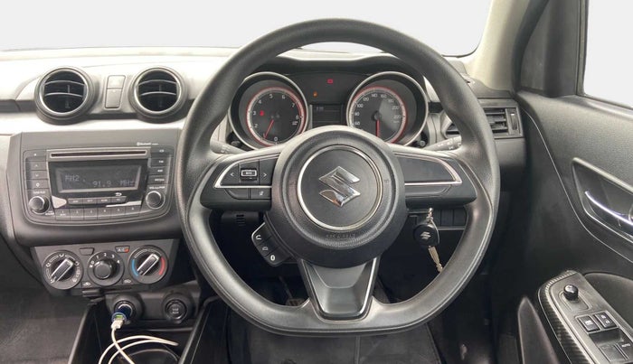 2018 Maruti Swift VXI, Petrol, Manual, 23,084 km, Steering Wheel Close Up