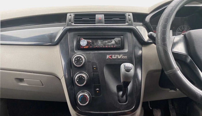 2017 Mahindra Kuv100 K4 6 STR, Petrol, Manual, 37,123 km, Air Conditioner