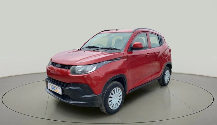 2017 Mahindra Kuv100 K4 6 STR, Petrol, Manual, 37,123 km, Left Front Diagonal