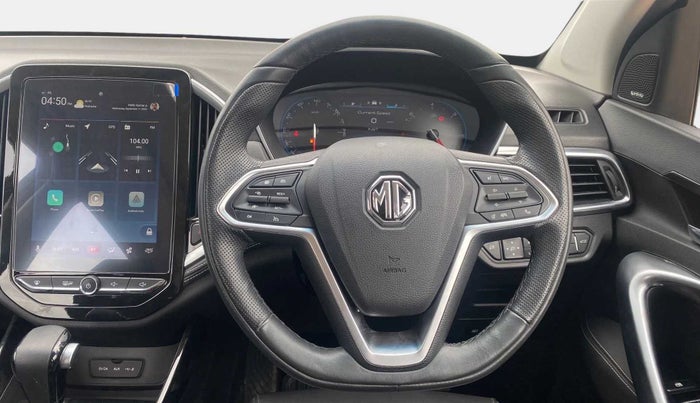 2019 MG HECTOR SHARP 1.5 DCT PETROL, Petrol, Automatic, 29,272 km, Steering Wheel Close Up