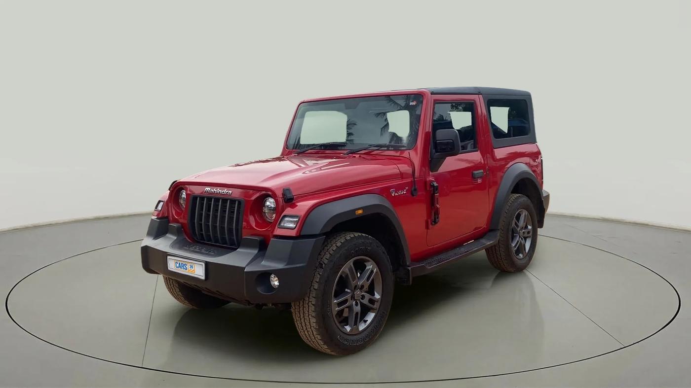 2023 Mahindra Thar LX D 4*4 MT HT, Diesel, Manual, 21,597 km, Left Front Diagonal