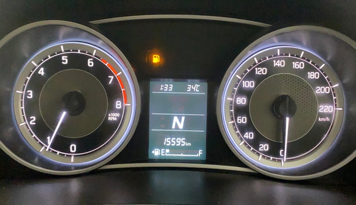 2022 Maruti Dzire VXI AMT, Petrol, Automatic, 15,645 km, Odometer Image