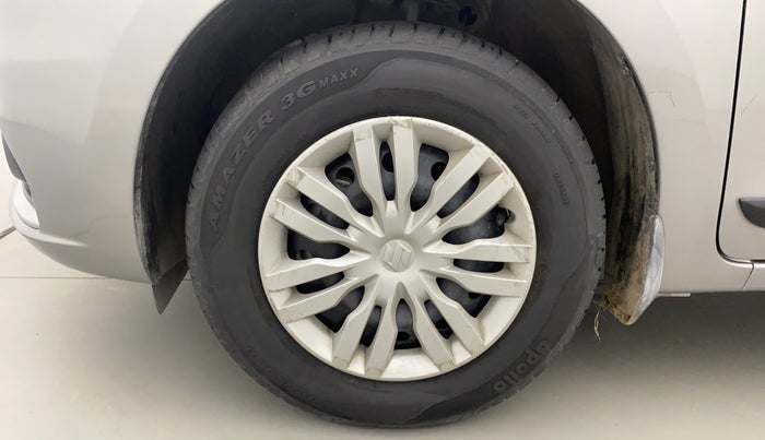 2022 Maruti Dzire VXI AMT, Petrol, Automatic, 15,645 km, Left Front Wheel
