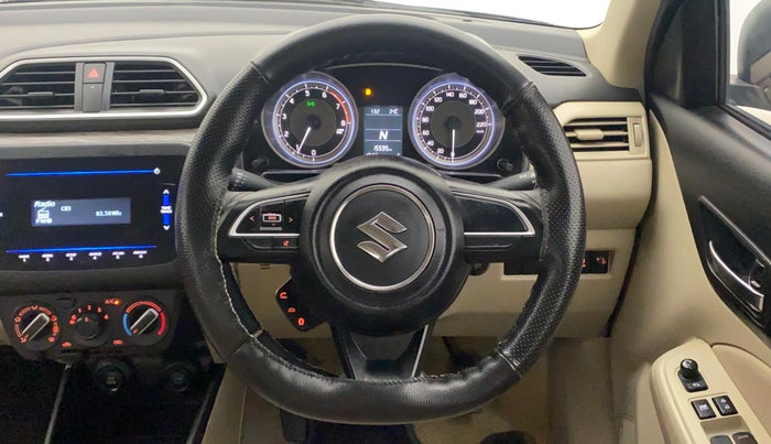 2022 Maruti Dzire VXI AMT, Petrol, Automatic, 15,645 km, Steering Wheel Close Up