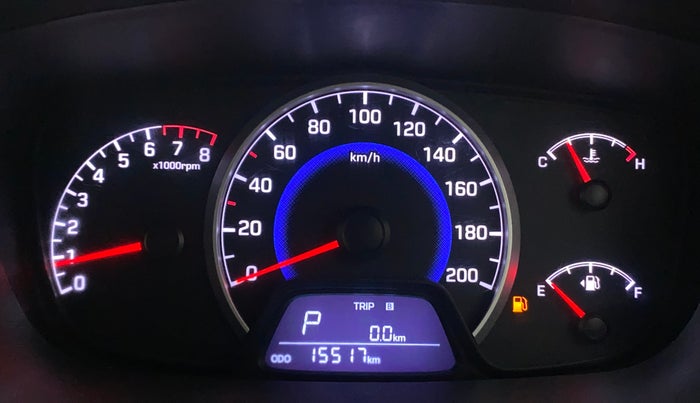 2018 Hyundai Grand i10 MAGNA AT 1.2 KAPPA VTVT, Petrol, Automatic, 15,767 km, Odometer Image