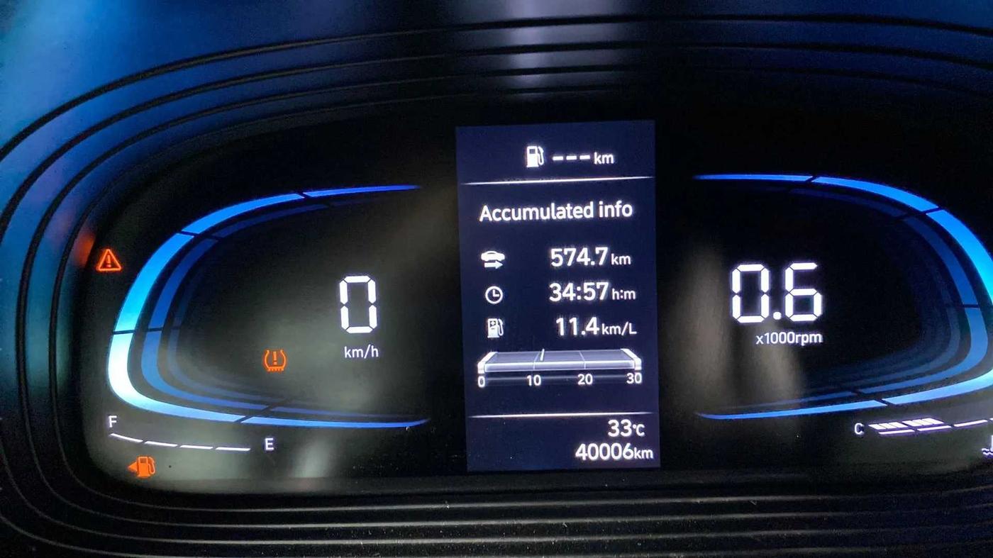 2022 Hyundai VENUE S(O) 1.2, Petrol, Manual, 40,056 km, Odometer Image