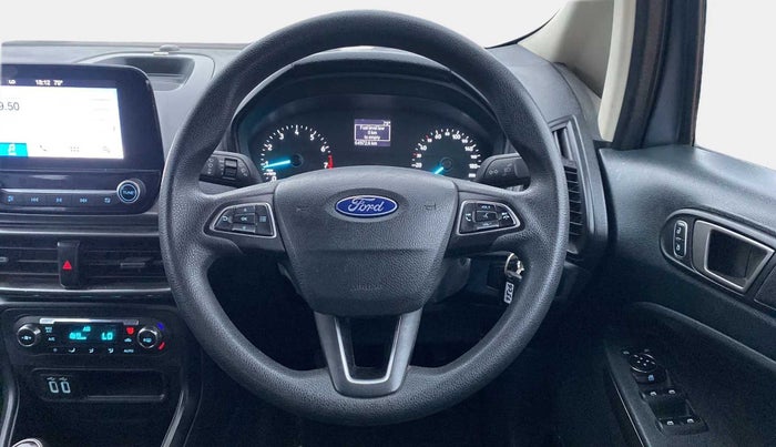 2018 Ford Ecosport TREND + 1.5L PETROL, Petrol, Manual, 64,988 km, Steering Wheel Close Up