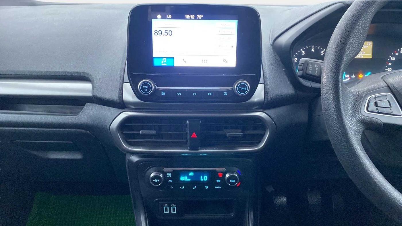 2018 Ford Ecosport TREND + 1.5L PETROL, Petrol, Manual, 64,988 km, Air Conditioner