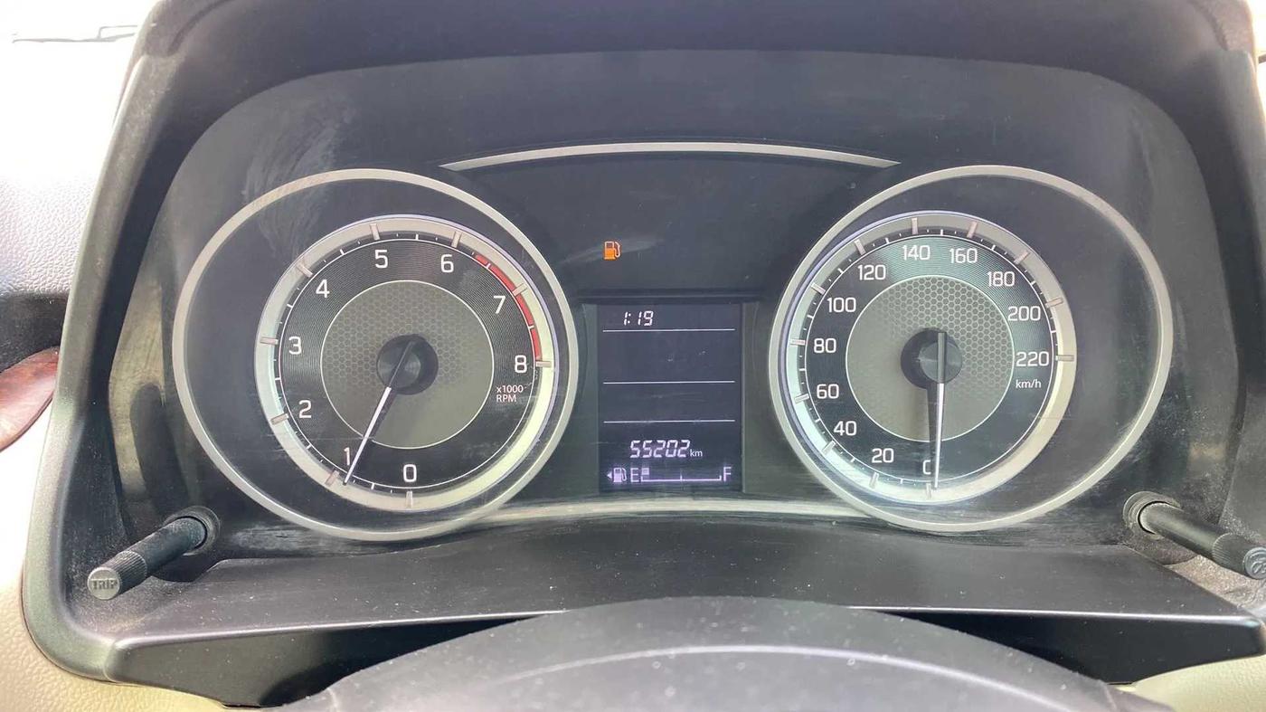2018 Maruti Dzire VXI, Petrol, Manual, 55,195 km, Odometer Image