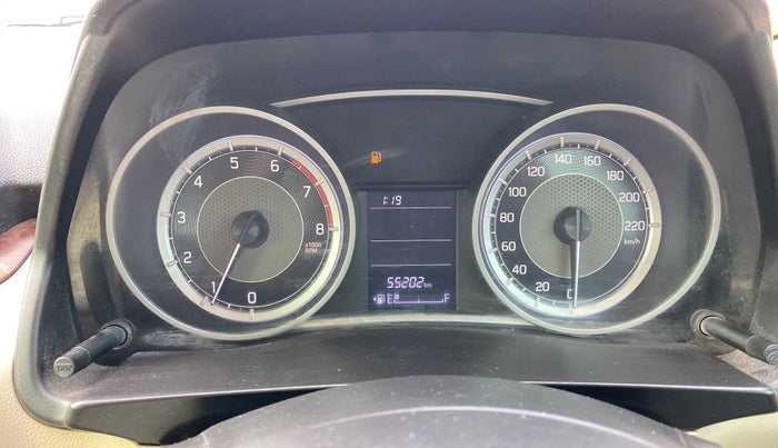 2018 Maruti Dzire VXI, Petrol, Manual, 55,195 km, Odometer Image