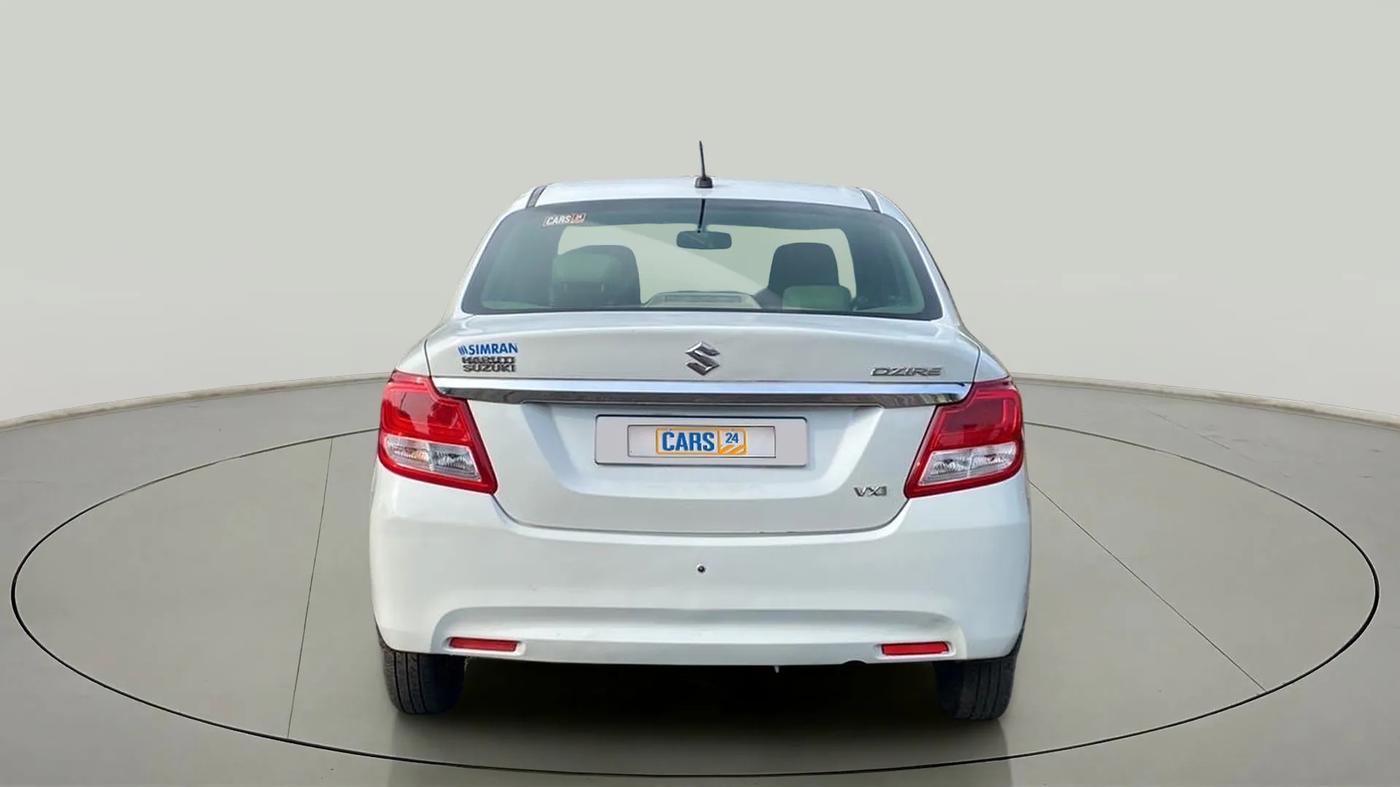 2018 Maruti Dzire VXI, Petrol, Manual, 55,195 km, Back/Rear