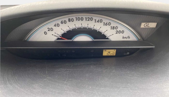 2012 Toyota Etios G, Petrol, Manual, 92,472 km, Odometer Image