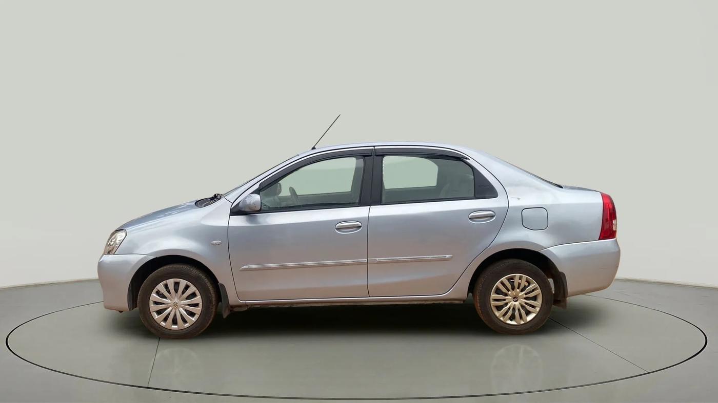 2012 Toyota Etios G, Petrol, Manual, 92,472 km, Left Side