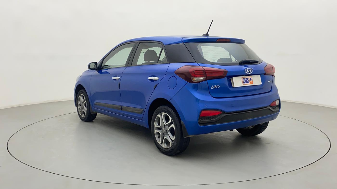 2019 Hyundai Elite i20 ASTA (O) CVT, Petrol, Automatic, 20,620 km, Left Back Diagonal