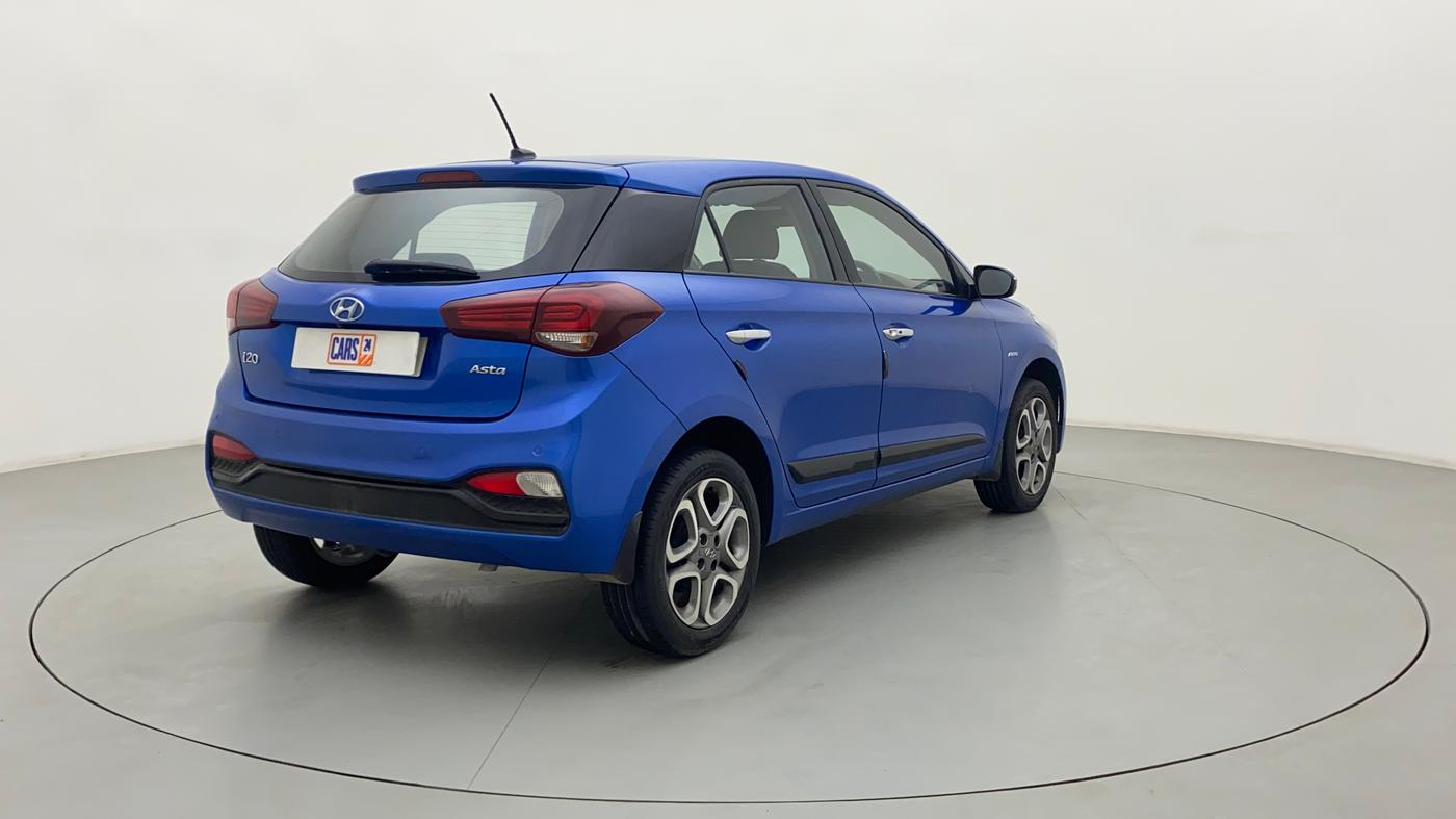 2019 Hyundai Elite i20 ASTA (O) CVT, Petrol, Automatic, 20,620 km, Right Back Diagonal